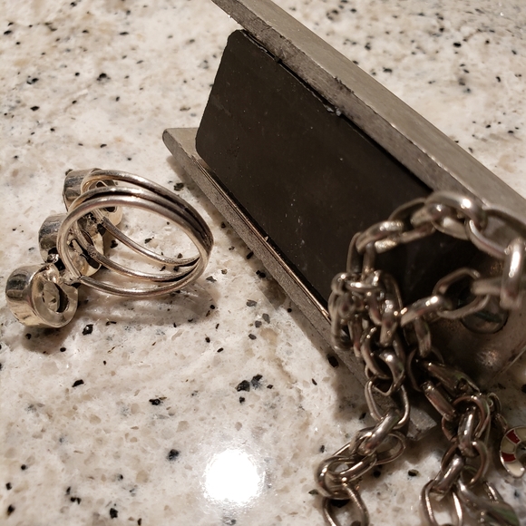 Smokey Quartz, sterling silver ring. - Picture 3 of 8